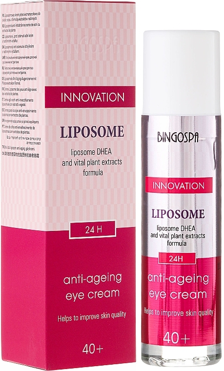 Anti-Aging Eye Cream - BingoSpa Liposome Anti-Ageing Eye Cream 40+  — photo N2