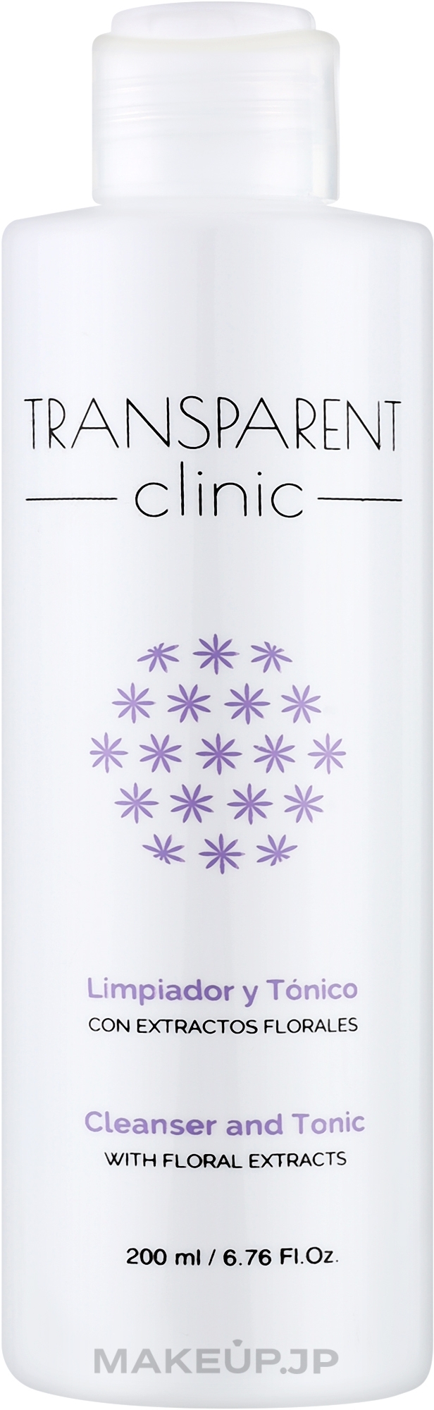 Face Cleansing Toner - Transparent Clinic Cleanser and Tonic — photo 200 ml