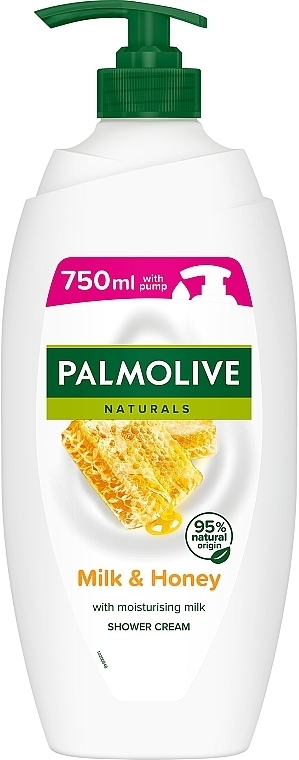 Shower Gel - Palmolive Naturals Milk Honey Shower Gel  — photo N1