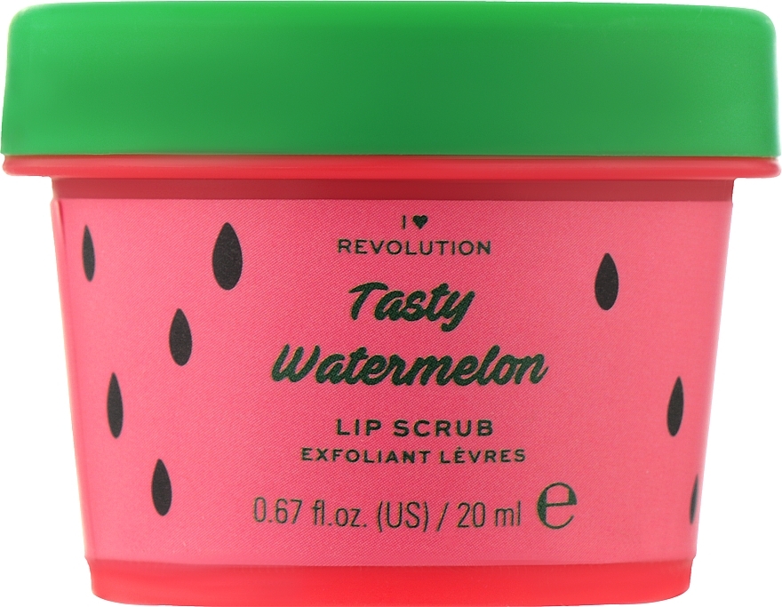 Tasty Watermelon Lip Scrub - I Heart Revolution Tasty Watermelon Lip Scrub — photo N9