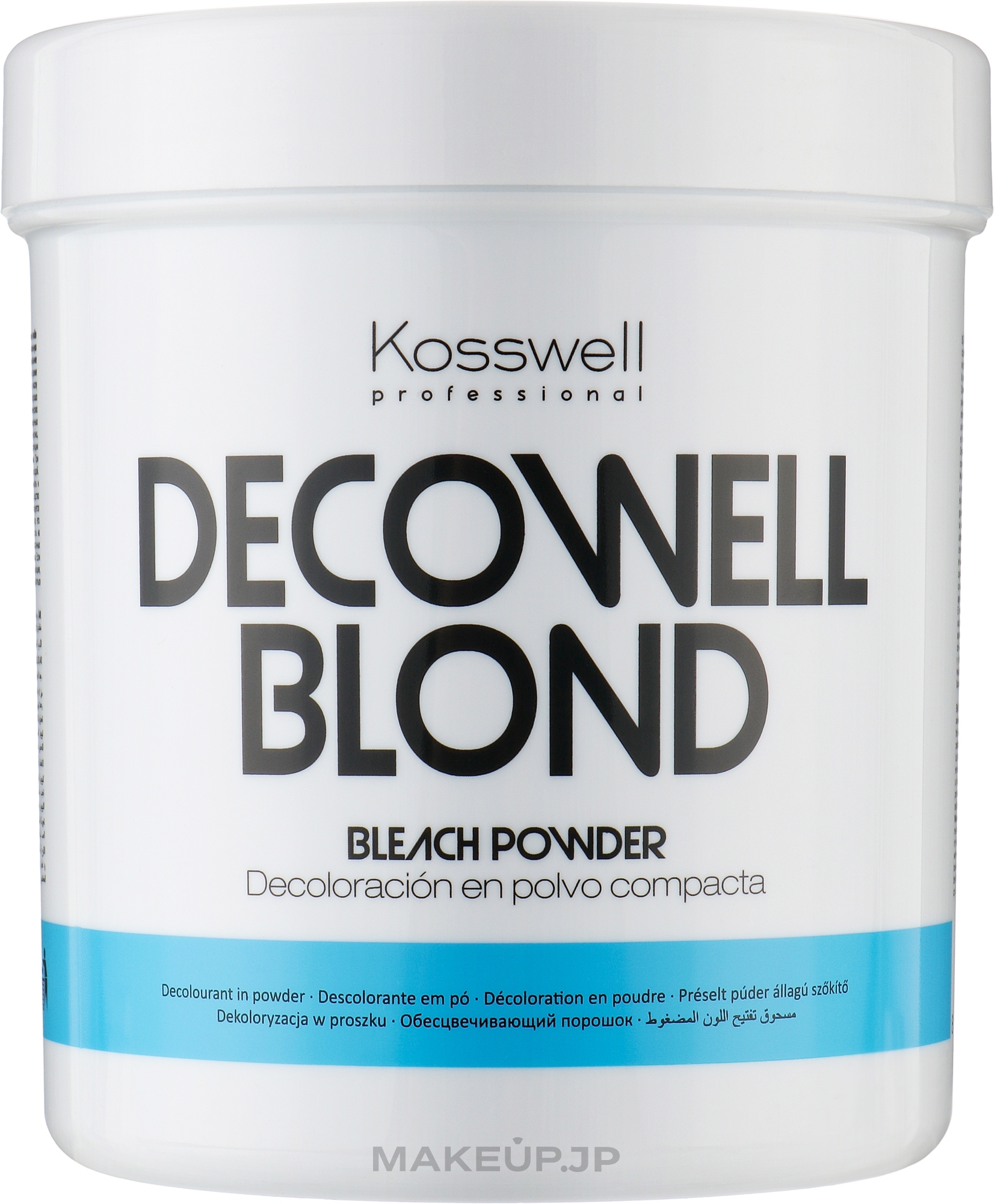 Whitening Powder, Sky Blue - Kosswell Professional Decowell Blond — photo 500 g