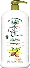 Fragrances, Perfumes, Cosmetics Shea Milk Shower Cream - Le Petit Olivier Extra Gentle Shea Milk Shower Creams