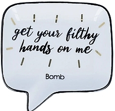 Fragrances, Perfumes, Cosmetics Soap Dish - Bomb Cosmetics Soap Dish Get Your Filthy Hands On Me