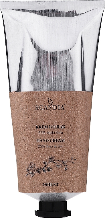 Hand Cream "Oriental" - Scandia Cosmetics Hand Cream 25% Shea Orient — photo N1