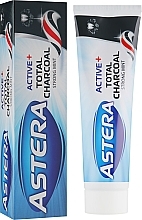 Toothpaste - Astera Activ + Total Charcoal — photo N2