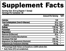 Creatine Food Supplement 'Fruit Punch' - Nutrex Research Volu Gro Fruit Punch — photo N2