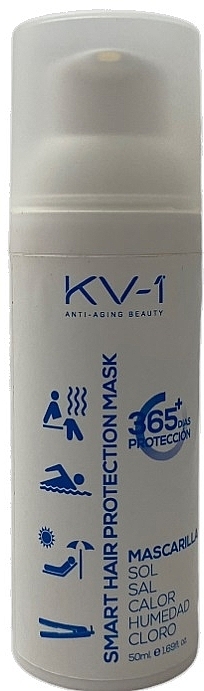 Leave-In Cream Conditioner with Soy Extract - KV-1 365+ Smart Hair Protection Mask — photo N1