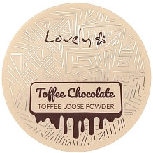 Chocolate Face & Body Powder - Lovely Toffee Chocolate Loose Powder — photo N1