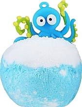 Fragrances, Perfumes, Cosmetics Bath Bomb with Toy, blue, octopus - Chlapu Chlap Bomb