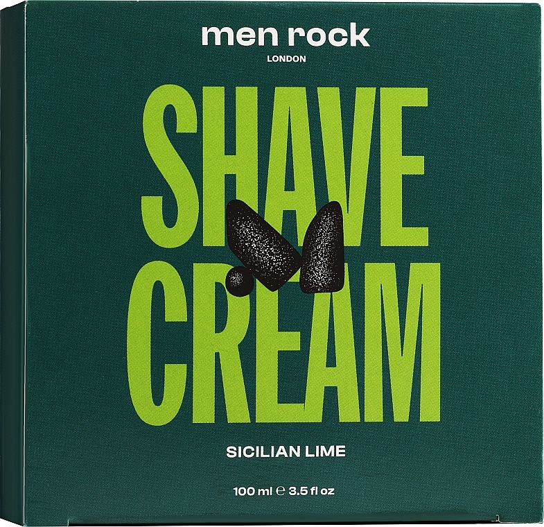 Shaving Cream - Men Rock London Sicilian Lime Shave Cream — photo N2