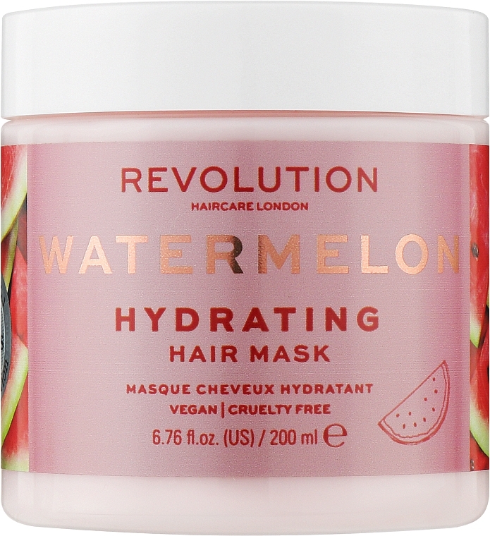 Moisturizing Hair Mask 'Watermelon' - Makeup Revolution Watermelon Hydrating Hair Mask — photo N1