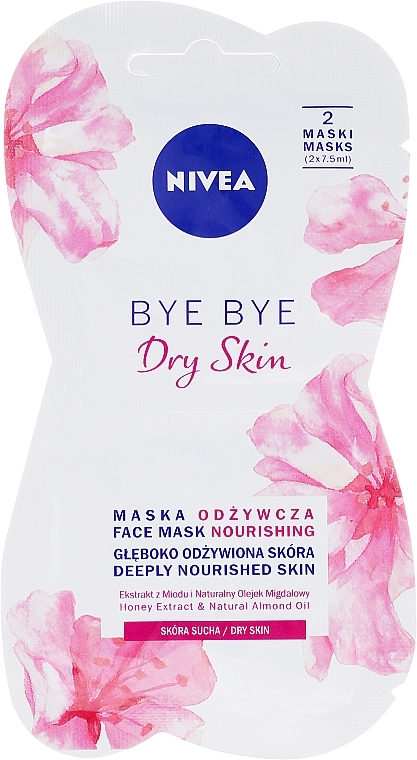 Mourishing Face Mask for Dry Skin - NIVEA Bye Bye Dry Skin  — photo N1