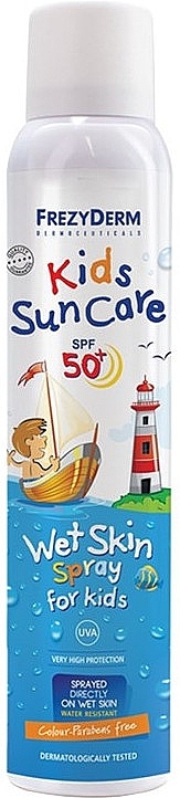 Kids Sunscreen Spray SPF50 - Frezyderm Kids Sun Care Wet Skin Spray — photo N1