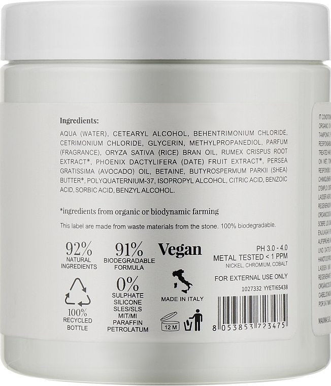 Conditioner for Colored & Damaged Hair - Nook Beauty Family Organic Hair Care Conditioner — photo N12