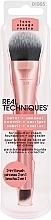 Fragrances, Perfumes, Cosmetics Dual-Ended Face Brush - Real Techniques Dual Ended Cover + Conceal Brush