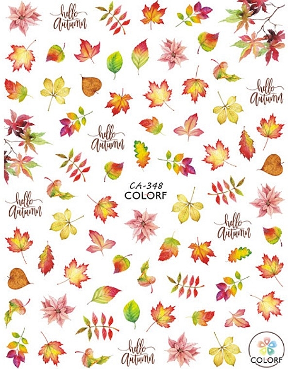 Nail Stickers "Autumn" - Deni Carte — photo N1