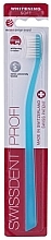 Toothbrush, soft, blue - Swissdent Profi Whitening Soft Ice Blue — photo N1