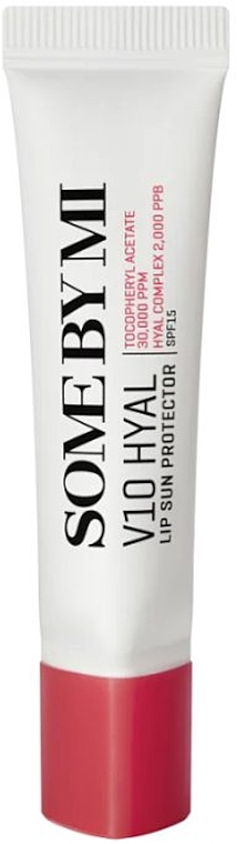 Lip Balm - Some by Mi V10 Hyal Lip Sun Protector Berry SPF 15 — photo N1