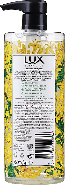 Shower Gel - Lux Botanicals Ylang Ylang & Neroli Oil Daily Shower Gel — photo N4