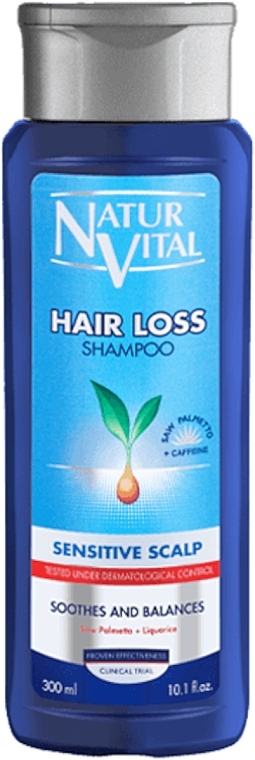 Anti-Hair Loss Shampoo - Natur Vital Hair Loss Shampoo Soothes And Balance — photo N1