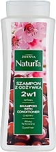 Fragrances, Perfumes, Cosmetics Cherry Shampoo-Conditioner for Colored Hair - Joanna Naturia Shampoo With Conditioner With Cherry