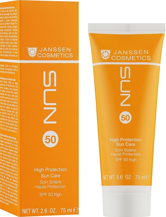 Sunscreen Fluid SPF50 - Janssen Cosmetics Sun High Protection Sun Care — photo N2