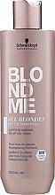 Fragrances, Perfumes, Cosmetics Detox Shampoo for All Hair Types - Schwarzkopf Professional Blondme All Blondes Detox Shampoo