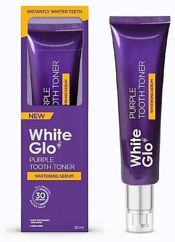 Teeth Whitening Serum - White Glo Purple Tooth Toner Teeth Whitening Serum — photo N1