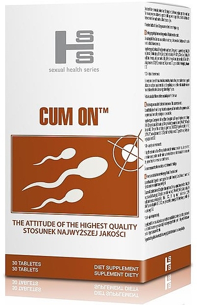 Dietary Supplement “Erection+Abundant Semen” - Sexual Health Series Cum On — photo N4