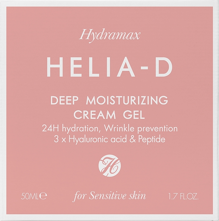 Deep Moisturizing Cream Gel for Sensitive Skin - Helia-D Hydramax Deep Moisturizing Cream Gel For Sensitive Skin — photo N5