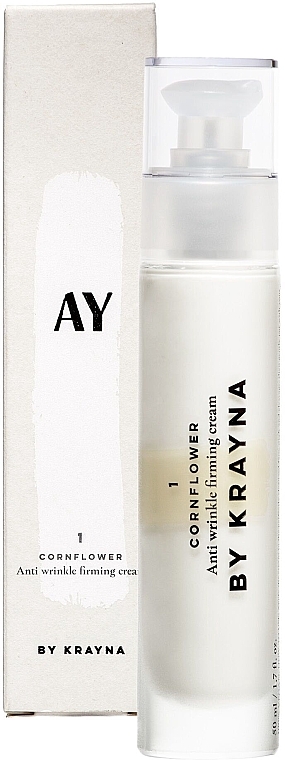 Anti-Wrinkle Strengthening Cornflower Face Cream - Krayna AY 1 Cornflower Cream — photo N1