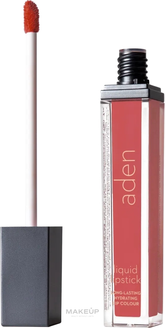 Liquid Lipstick - Aden Cosmetics Liquid Lipstick — photo 01 - Nectarine
