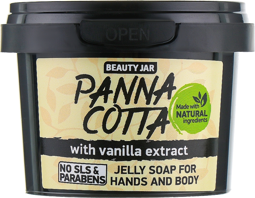 Soap "Panna Cotta" - Beauty Jar Jelly Soap For Hands And Body — photo N2