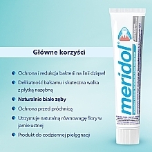 Toothpaste - Meridol Gentle White — photo N4