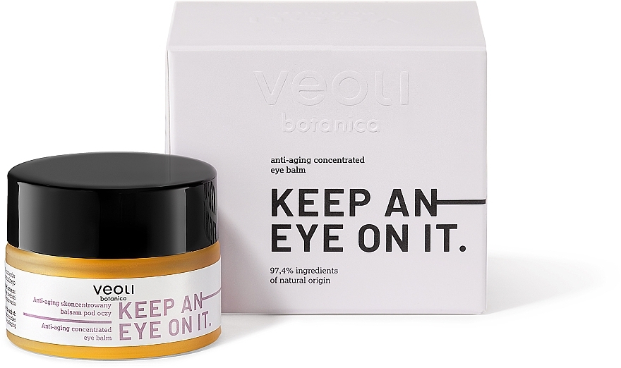 Anti-Aging Concentrated Eye Balm - Veoli Botanica Anti-aging Concentrated Eye Balm Keep An Eye On It — photo N1