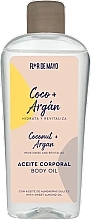 Fragrances, Perfumes, Cosmetics Coconut & Argan Moisturizing Body Oil - Flor De Mayo Coconut and Argan Moisturizing Body Oil