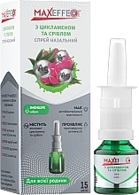 Maxeffect Nasal Spray with Cyclamen & Silver - Green Pharm Cosmetic — photo N2