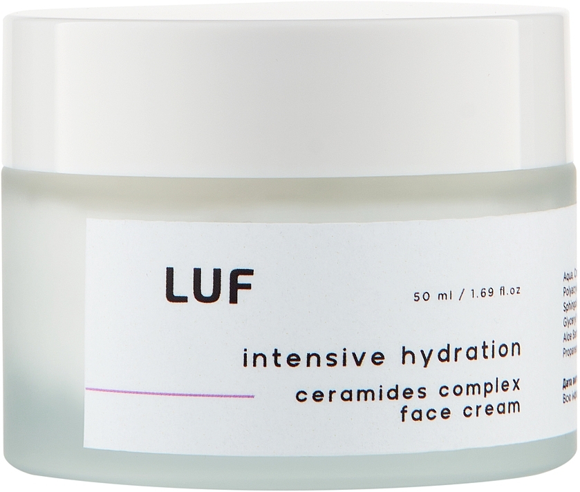 Concentrated Hyaluronic Face Cream "Intensive Hydration" - Luff Two Level of Hydration Face Cream — photo N2