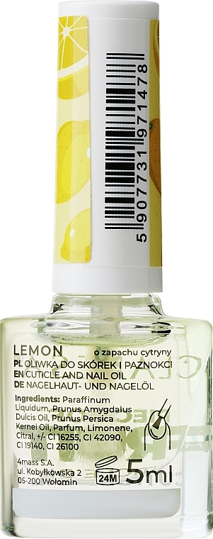 Lemon Cuticle Oil - Claresa Cuticle Oil Lemon — photo N2