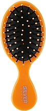 Massage Hair Brush, PM-2383, orange - Silver Style — photo N1