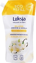 Jasmine & Vanilla Liquid Hand Wash - Luksja Creamy & Soft Jasmine & Vanilla Hand Wash (doy-pack)  — photo N1