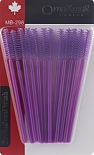 Fragrances, Perfumes, Cosmetics Brow & Lash Brush Set MB-298, purple - MaXmaR Brush