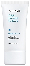 Safe Mild Sunblock Cream - A-True Origin Safe Mild Sunblock SPF50+/PA+++ — photo N2
