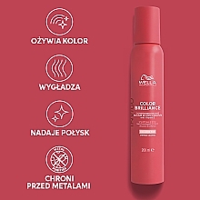 Hair Mousse - Wella Professionals Invigo Color Brilliance Conditioning Mousse — photo N2