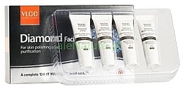 Fragrances, Perfumes, Cosmetics Set - VLCC Diamond Facial Kit (peeling/5g + gel/10g + mask/10g + lotion/5.35g)