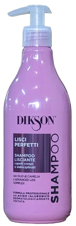 Smooth Hair Shampoo - Dikson Lisci Perfetti Shampoo — photo N3