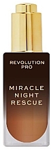 Fragrances, Perfumes, Cosmetics Night Face Serum - Revolution Pro Miracle Night Rescue Serum Advanced Complex