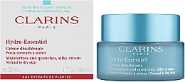 Normal and Dry Skin Moisturizing Cream - Clarins Hydra-Essentiel Normal to Dry Skin Cream — photo N4