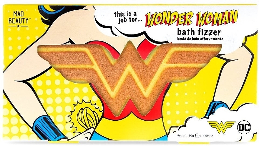 Bath Bomb - Mad Beauty DC Wonder Woman Bath Fizzer — photo N1