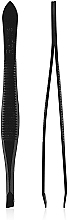 Fragrances, Perfumes, Cosmetics Tweezers T350, black - Rapira